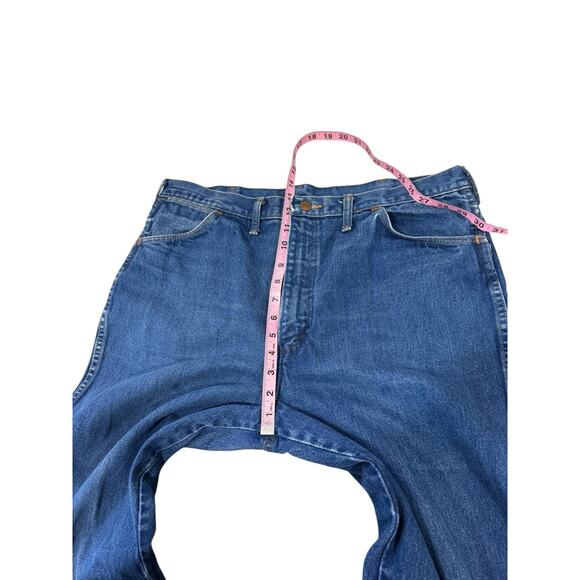 Vintage Wrangler Men’s Jeans Made In The USA W14DN Blue Jeans Workwear 40X29 - Picture 6 of 7